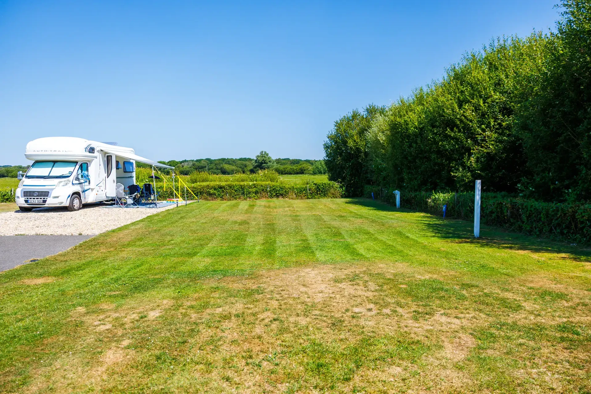 Electric hardstanding pitch scaled