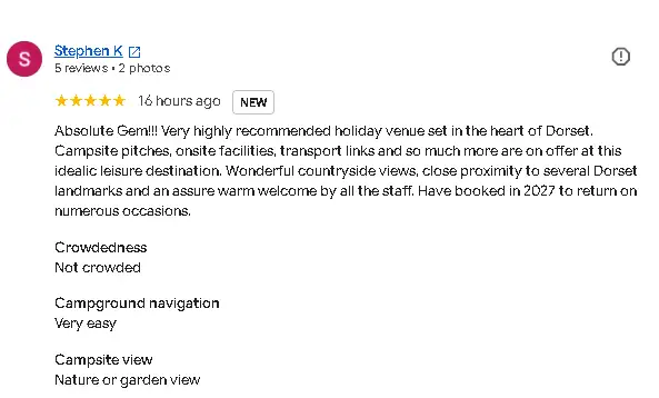 Google review